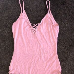 Pink Body suit